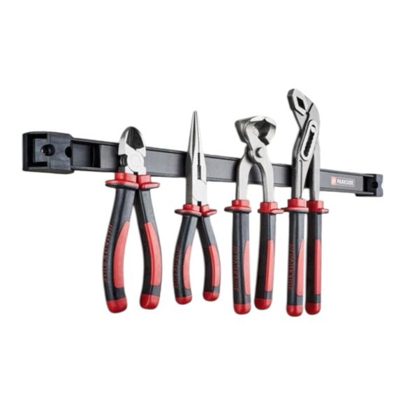 Set Of 2 18” Parkside Magnetic Tool Holder Mounting Screws Not Included Open Box - Picture 1 of 9